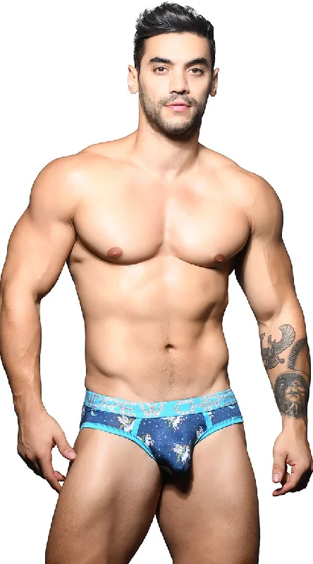 seamless push - up women briefs for a natural liftMen's Flying Unicorn Brief