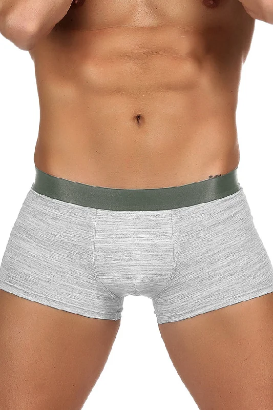 breathable women briefs for women with sensitive skinMen's Gray Boxer Briefs
