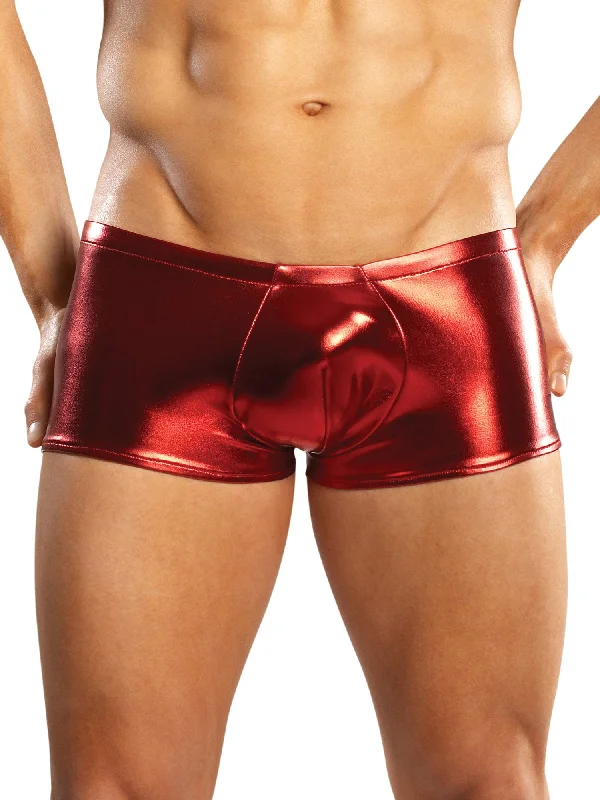 ruffled women lingerie for a feminine and charming aestheticMetallic Mini Short - Red ruffled women lingerie for a feminine and charming aestheticMetallic Mini Short - Red