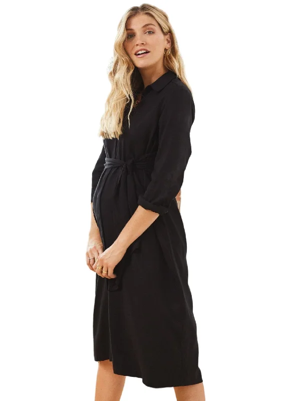 padded bras for added volumeMolly Maternity Dress with Tencel