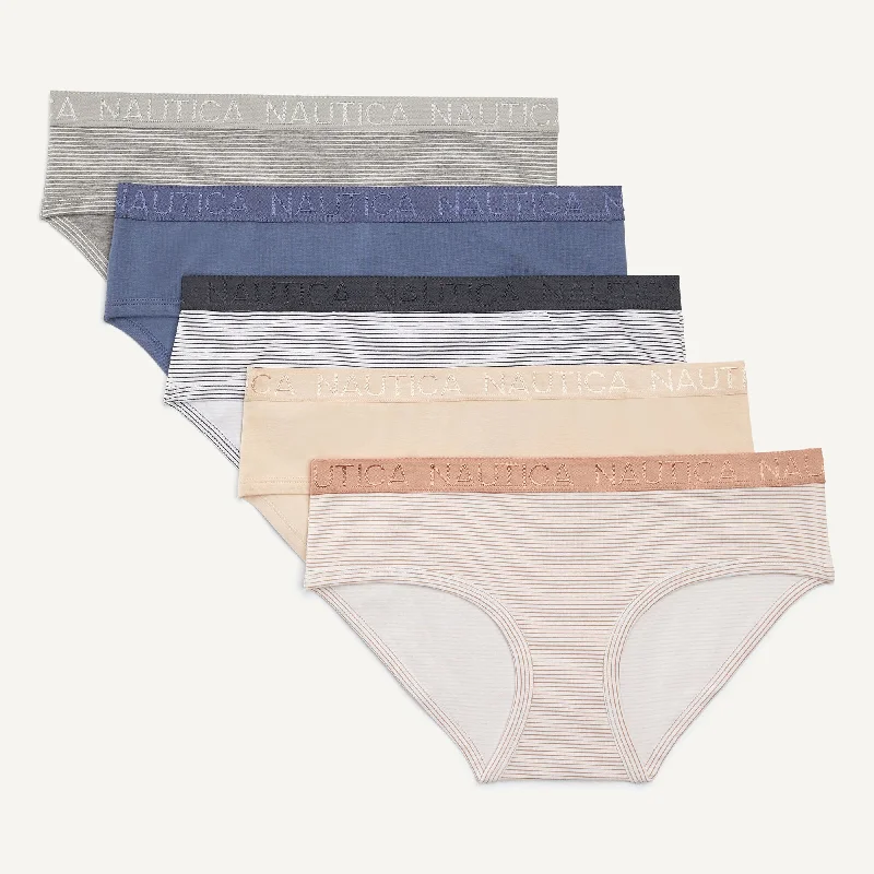 seamless bamboo - fiber women briefs for a healthy optionNautica Womens Stretch-Cotton Hipster Brief, 5-Pack seamless bamboo - fiber women briefs for a healthy optionNautica Womens Stretch-Cotton Hipster Brief, 5-Pack