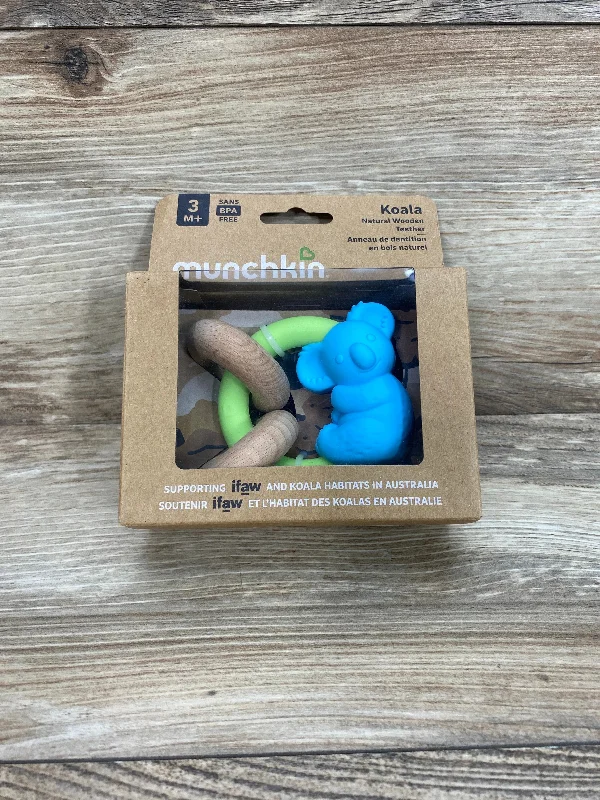 seamless backless bras for summer dressesNEW Munchkin WildLove Koala Natural Wooden Teether