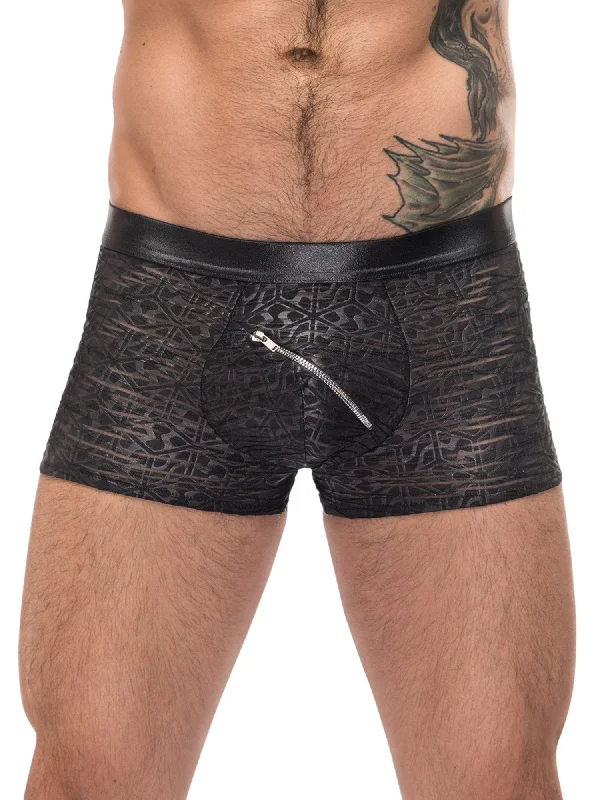 teddy women lingerie for a seductive appealPouch Shorts with Zip