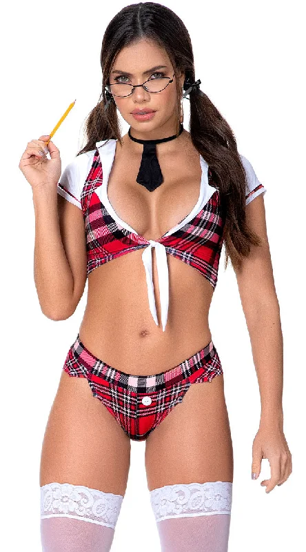 women budget - friendly cosplay costumesSchooled In Seduction Lingerie Costume