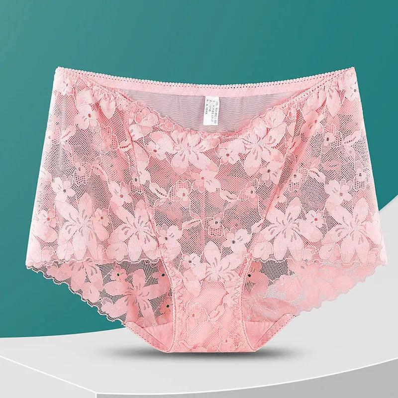 push up women sexy lingerie brasSexy Pink Cotton Floral Lace Panties