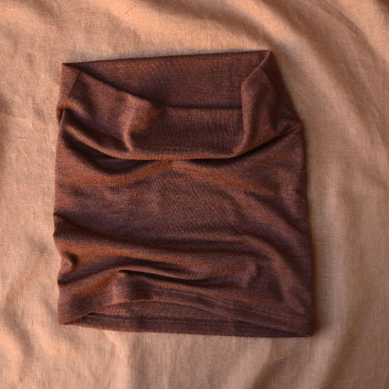 padded wireless bras for light supportAdults Multi-Tube Scarf/Skirt/Belly Warmer - 100% Organic Merino - Cinnamon *Returning 2025