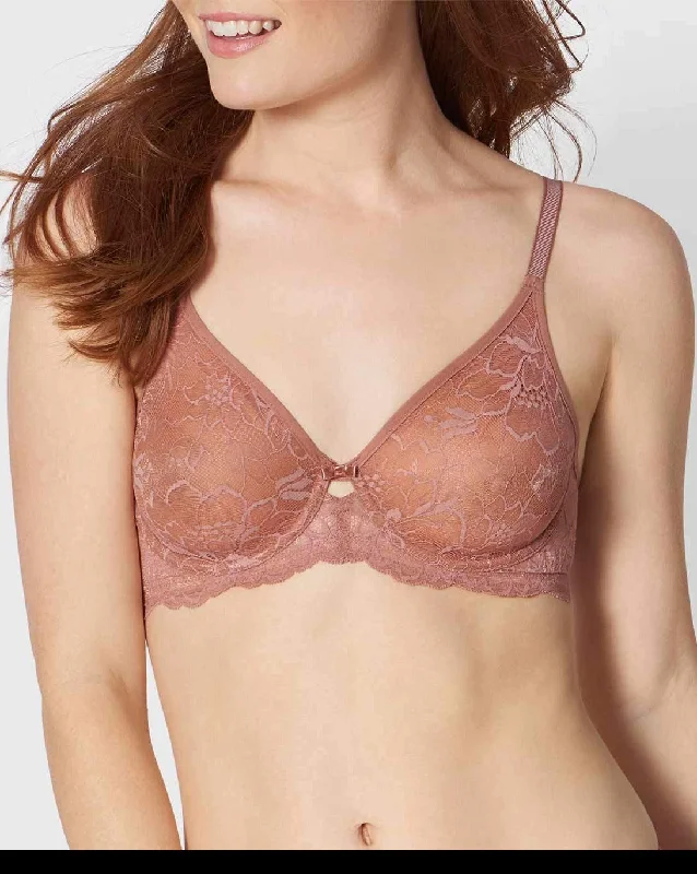 sexy backless push up brasAmourette Charm W02 Bra RUST