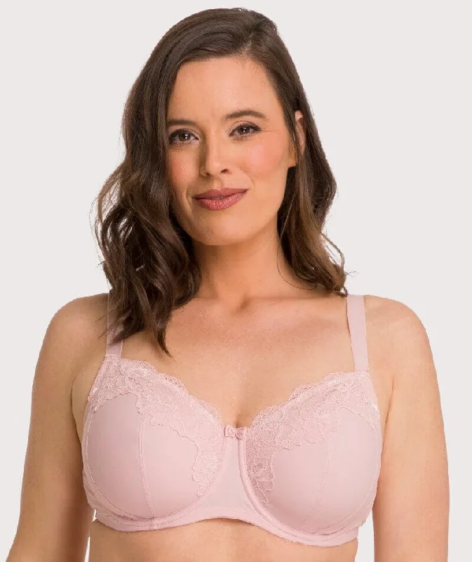 sexy lace push up bras for special occasionsAva & Audrey Jacqueline Full Cup Underwired Bra - Blush sexy lace push up bras for special occasionsAva & Audrey Jacqueline Full Cup Underwired Bra - Blush