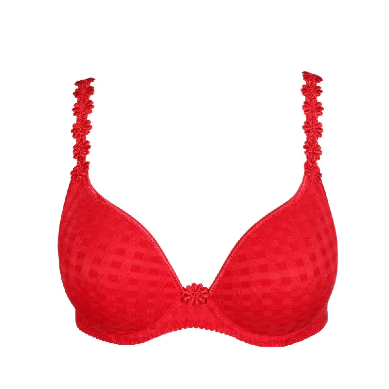Bra with a hypoallergenic lining for sensitive skin Avero Heart-Shaped Plunge Bra (Scarlet) A-E Bra with a hypoallergenic lining for sensitive skin Avero Heart-Shaped Plunge Bra (Scarlet) A-E