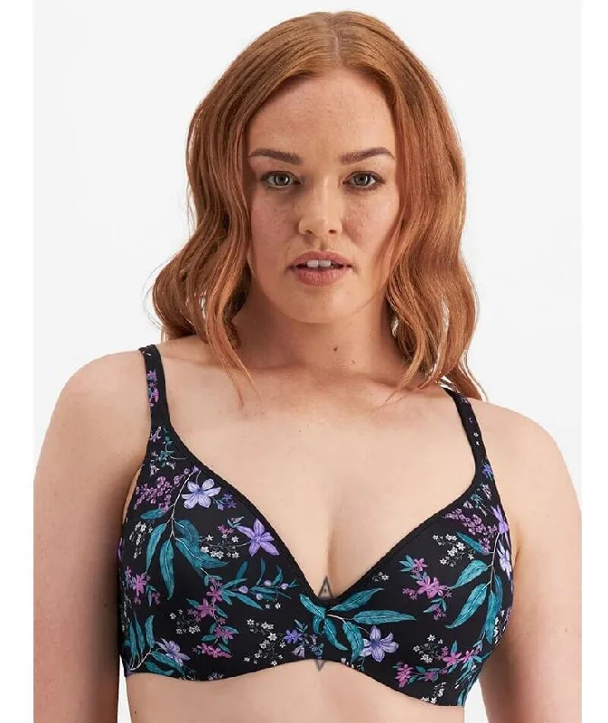 plunge push up bras for a bold lookBerlei Barely There Print Bra - Starry Heath
