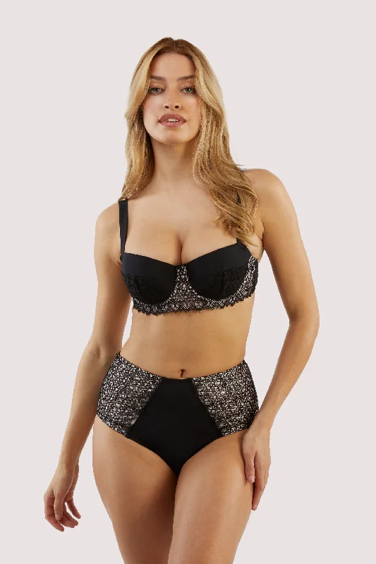 Bra with a wire - free band for a more comfortable underbust area​ Eco Vivien Balcony Bikini Top