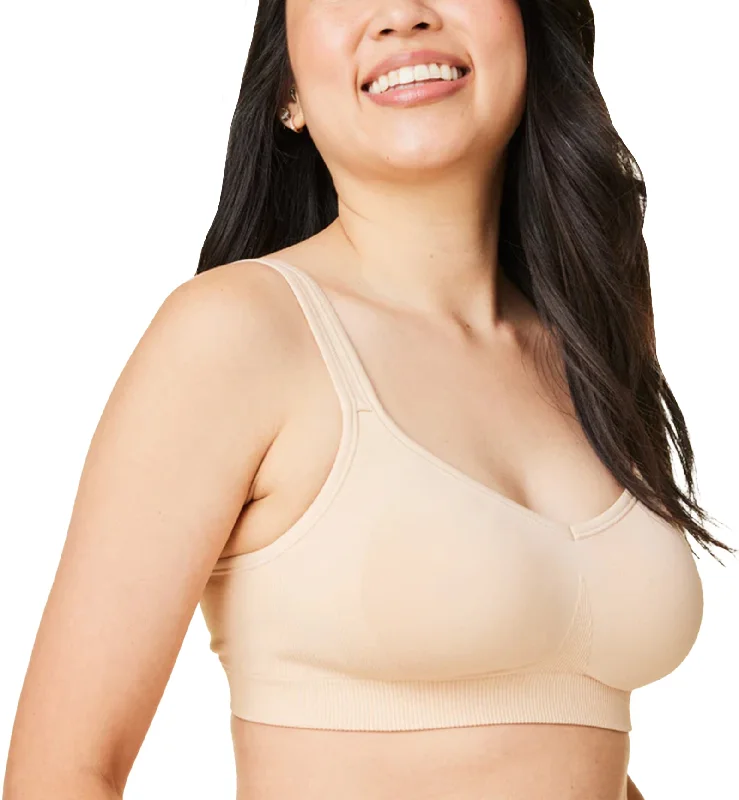 Lace bras for a feminine and elegant touch​ BRAVADO! DESIGNS Everyday Sculpt Wire-Free Bra (11011V) - Butterscotch