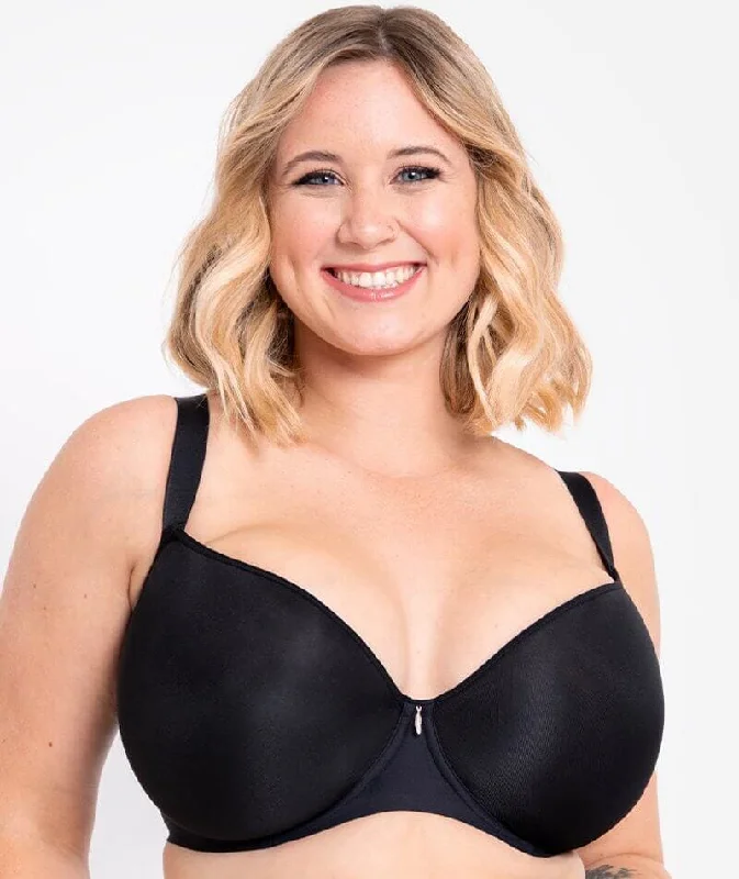 convertible bras with adjustable strapsCurvy Kate Smoothie Spacer T-Shirt Plunge Bra - Black convertible bras with adjustable strapsCurvy Kate Smoothie Spacer T-Shirt Plunge Bra - Black