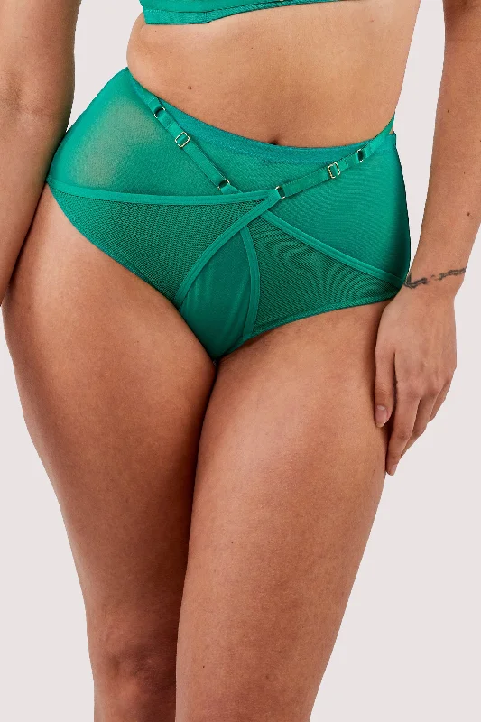 Seamless bras for a smooth and invisible look under clothes​ Eddie Green Crossover Wrap High Waist Brief