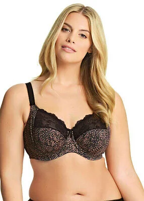 Bra with a cotton - lined cup for a natural and soft feel Elomi 4110 Morgan (ORDER BY UK SIZE) Bra with a cotton - lined cup for a natural and soft feel Elomi 4110 Morgan (ORDER BY UK SIZE)
