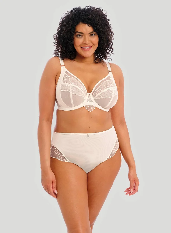 push up bras for enhanced cleavageElomi: Priya Underwire Plunge Bra Vanilla
