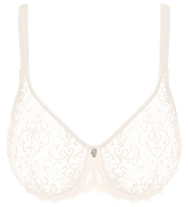 Bra with a silk - lined cup for a luxurious texture Empreinte Cassiopee Full Cup Bra in Silk Bra with a silk - lined cup for a luxurious texture Empreinte Cassiopee Full Cup Bra in Silk