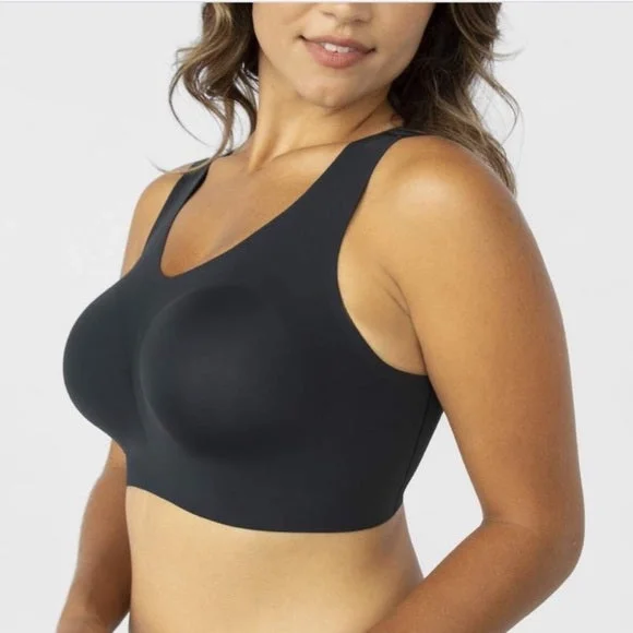 Bra with a plus - size underbust band for a secure fit Evelyn & Bobbie Defy Bra --Shockingly Supportive, Wireless Comfort! Bra with a plus - size underbust band for a secure fit Evelyn & Bobbie Defy Bra --Shockingly Supportive, Wireless Comfort!