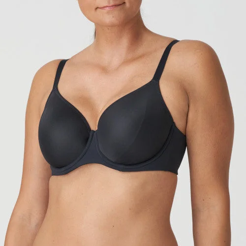 Bra with adjustable hooks for a customized fit​ Figuras Non-Padded Full Cup T-Shirt Bra C-G