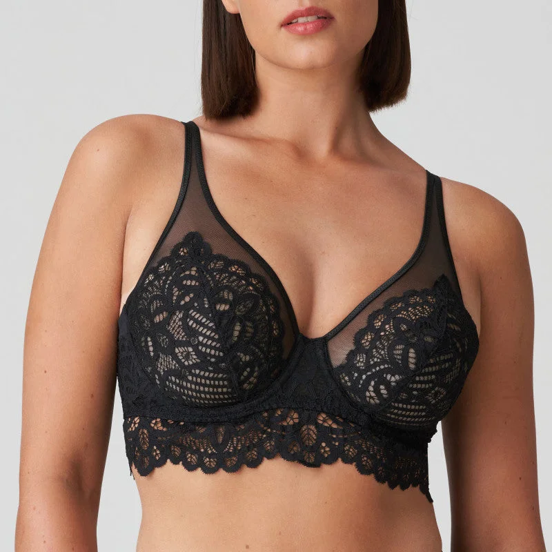Bra with a built - in underwire for enhanced support​ First Night Full Cup Triangle Bra C-G
