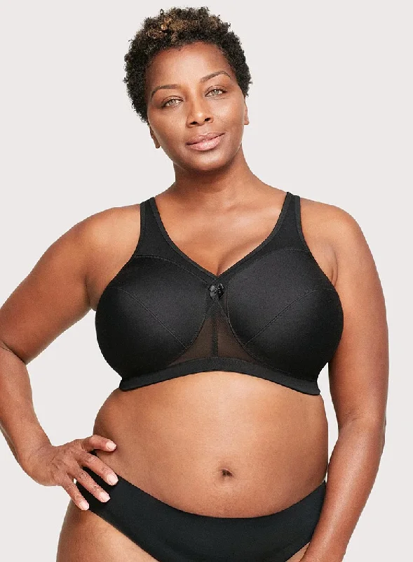 sleep bras for all night comfortGlamorise: Magic Lift Active Support Bra Black