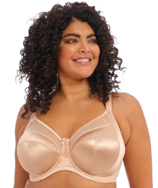 plus size bralette bras for comfortGoddess Keira Underwired Banded Bra - Nude