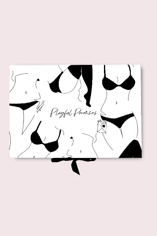 Bra with a satin finish for a luxurious look​ Illustrated Gift Box