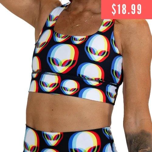 bralette sports bras for light exerciseLongline Bra | Area 51