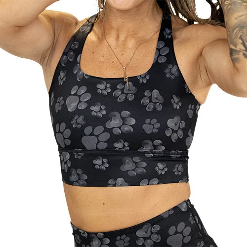 sexy backless push up brasLongline Bra | Paws Off | Shadow
