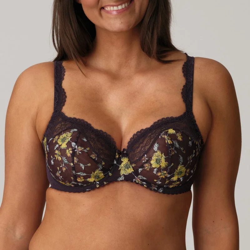 Bra with a plus - size adjustable strap for added comfort​ Malba Balconnet Bra C-G Cup