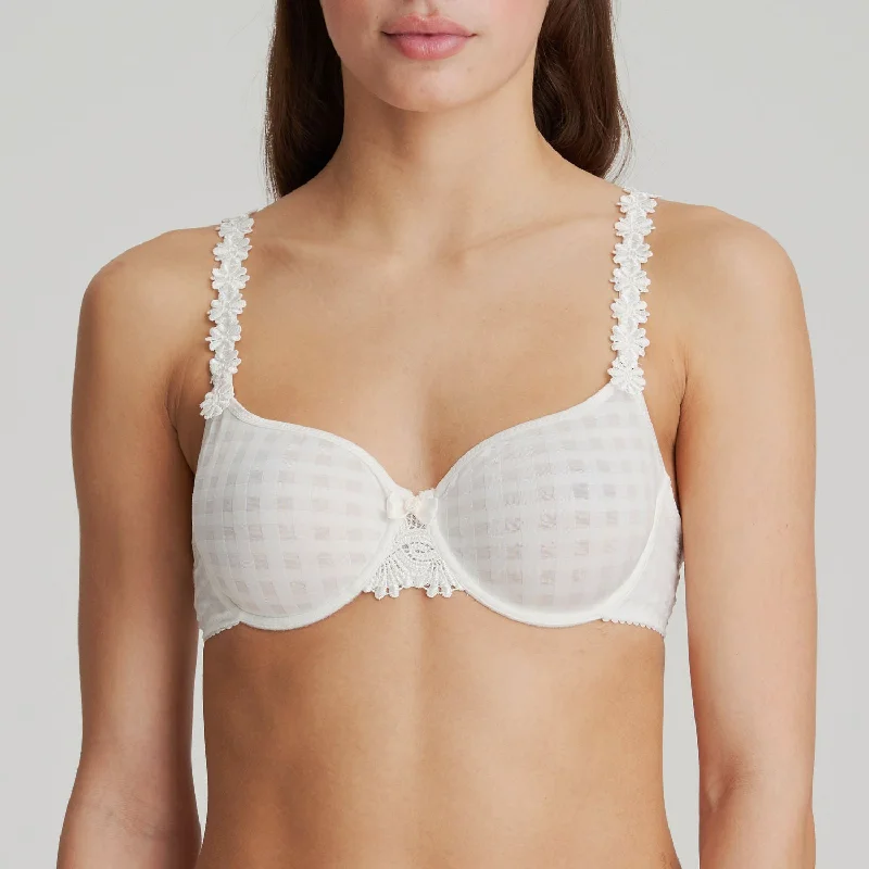Nursing bras for easy breastfeeding access​ Marie Jo Avero Soft Cup Bra in Natural