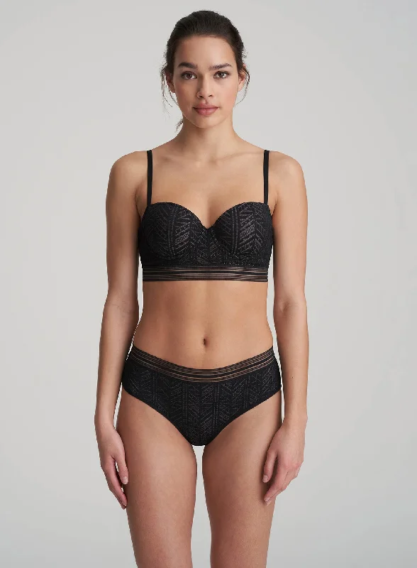 balconette lace bras for a feminine touchMarie Jo: Richard Balcony Padded Bra Black balconette lace bras for a feminine touchMarie Jo: Richard Balcony Padded Bra Black