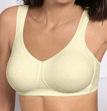 Bra with a padded cup for added comfort and shape Mastectomy Bra 'Mona' Soft Cup - Off-White Bra with a padded cup for added comfort and shape Mastectomy Bra 'Mona' Soft Cup - Off-White