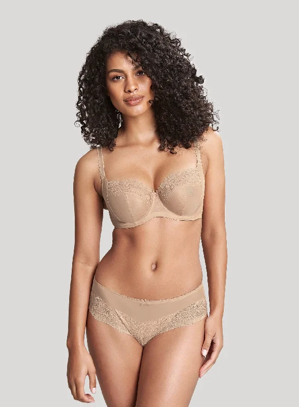 seamless bras for invisible under clothesPanache: Jasmine Balconette Bra Caramel