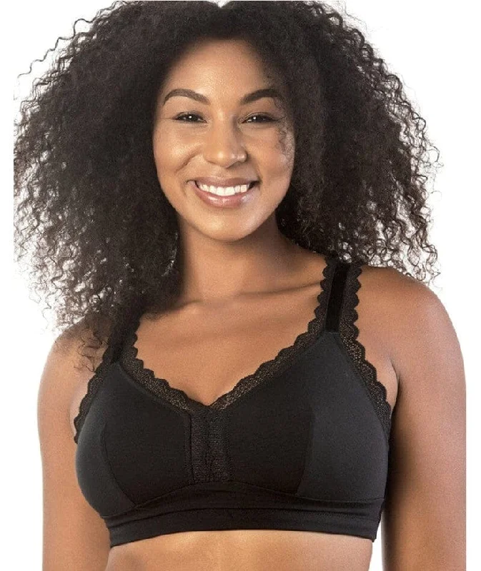 plunge push up bras for a bold lookParfait Dalis Wire-free Bralette - Black