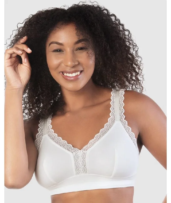 plunge wireless bras for a natural lookParfait Dalis Wire-free Bralette - Pearl White plunge wireless bras for a natural lookParfait Dalis Wire-free Bralette - Pearl White
