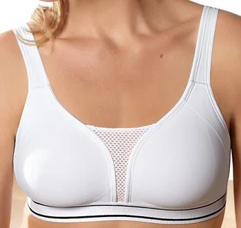 Bra with a gel - filled cup for extra comfort and support *FINAL SALE* Mastectomy Bra 'Performance Sports White' Bra with a gel - filled cup for extra comfort and support *FINAL SALE* Mastectomy Bra 'Performance Sports White'