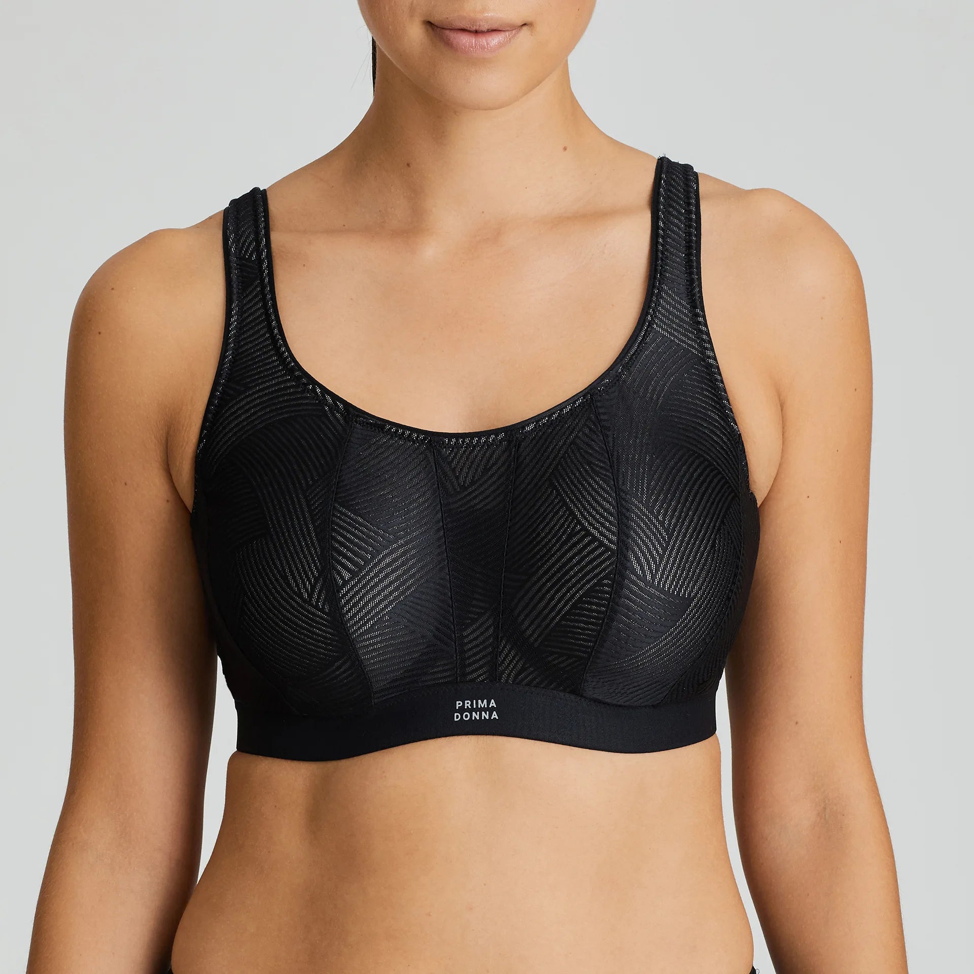 Demi - cup bras for a sexy and revealing look​ Prima Donna Sport The Game Sports Bra in Black