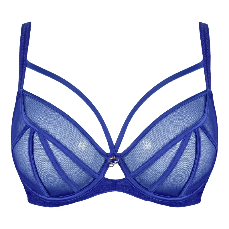 bralette with underwire for added supportScantilly Senses Plunge Bra Ultraviolet