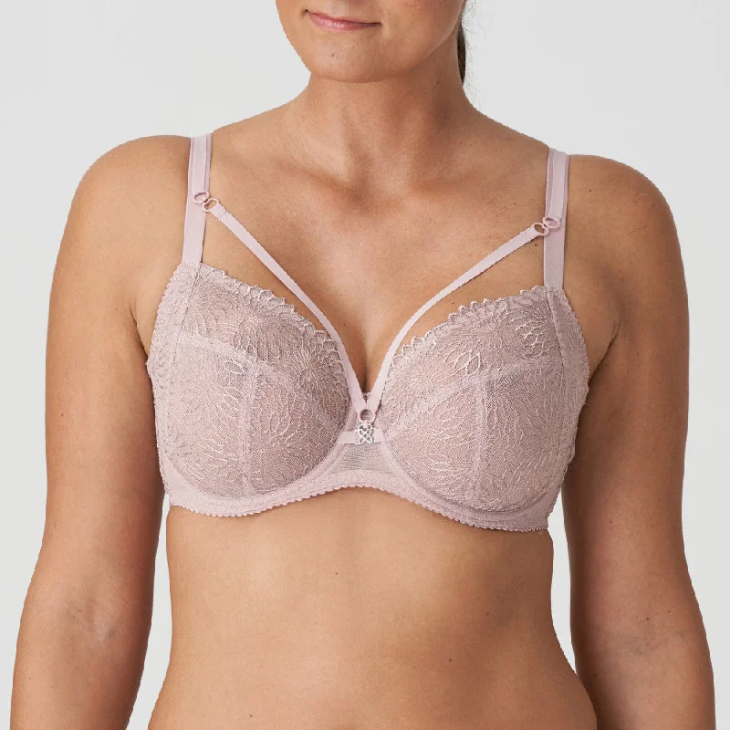Bra with moisture - wicking lining for sweaty situations​ Sophora Full Cup Bra (Bois de Rose) C-H Cup