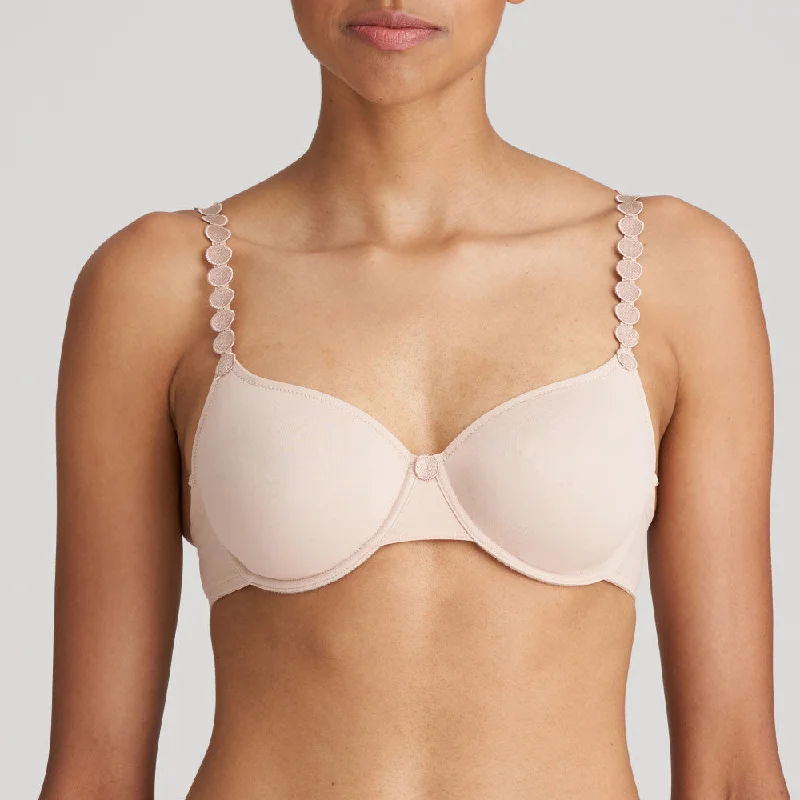 Nursing bras for easy breastfeeding access​ TOM Full Smooth Bra (Caffé Latte) B-F Cup