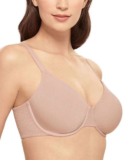 Bra with a quarter - cup design for a very revealing style​ Wacoal #855303 Back Appeal Underwire Bra- A Best Seller!