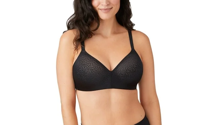 Bra with a contour memory foam cup for a natural look​ Wacoal Back Appeal Wireless T-Shirt Bra # 856303