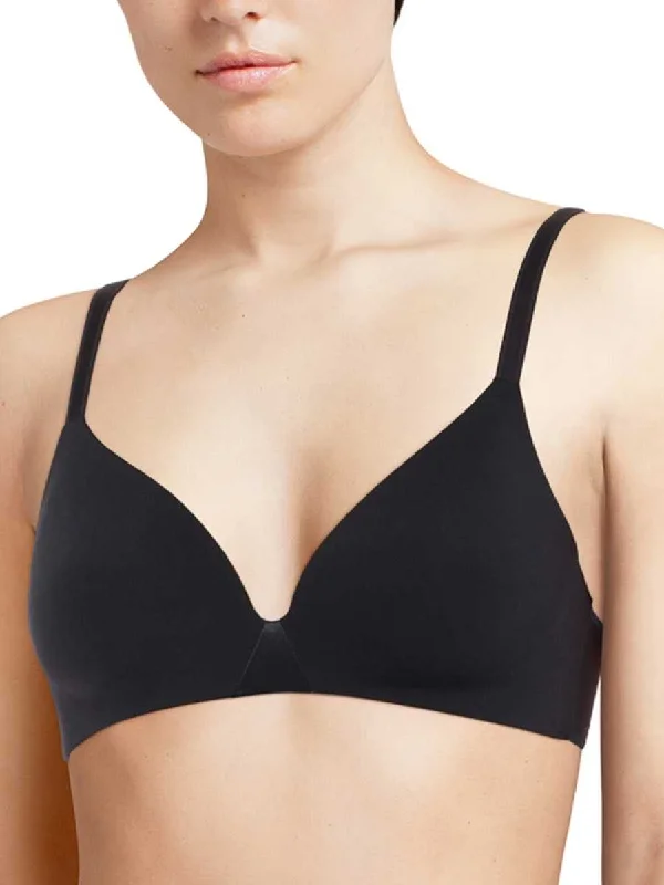 plunge push up bras for a bold lookEssentiall Wirefree Triangle T-Shirt Bra - Black