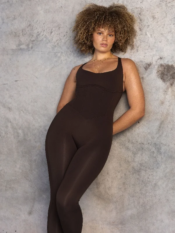underwire bras with maximum supportCorset Bodysuit - Cold Brew