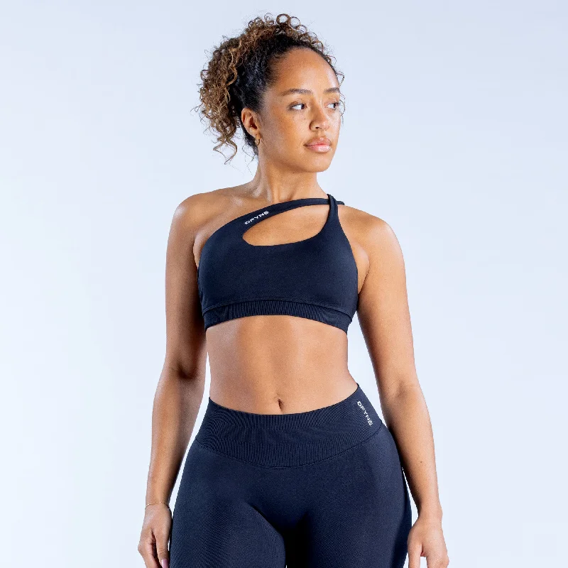 sleep bras with adjustable strapsImpact Asymmetric Sports Bra