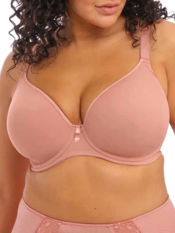 strapless bras for backless dressesBijou Banded Moulded Plunge T-Shirt Bra - Ash Rose