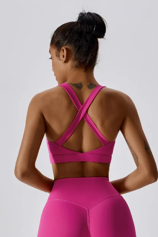 convertible sports bras for versatile useFlex Sports Bra - Magenta