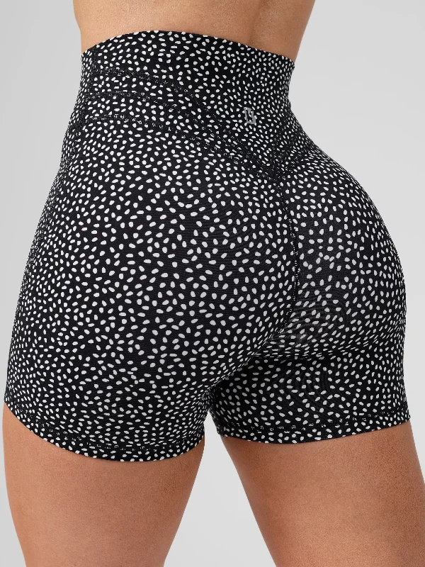 minimizer bras to reduce bust sizeLegacy Short 4" - Black Bossy Print