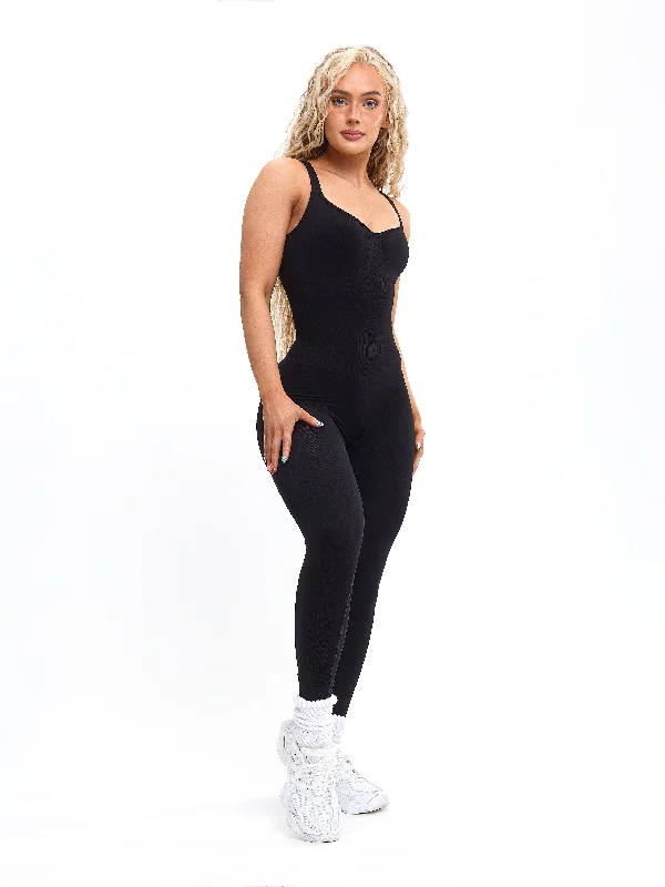 balconette push up bras for a lifted lookShape Seamless Bodysuit - Onyx Black